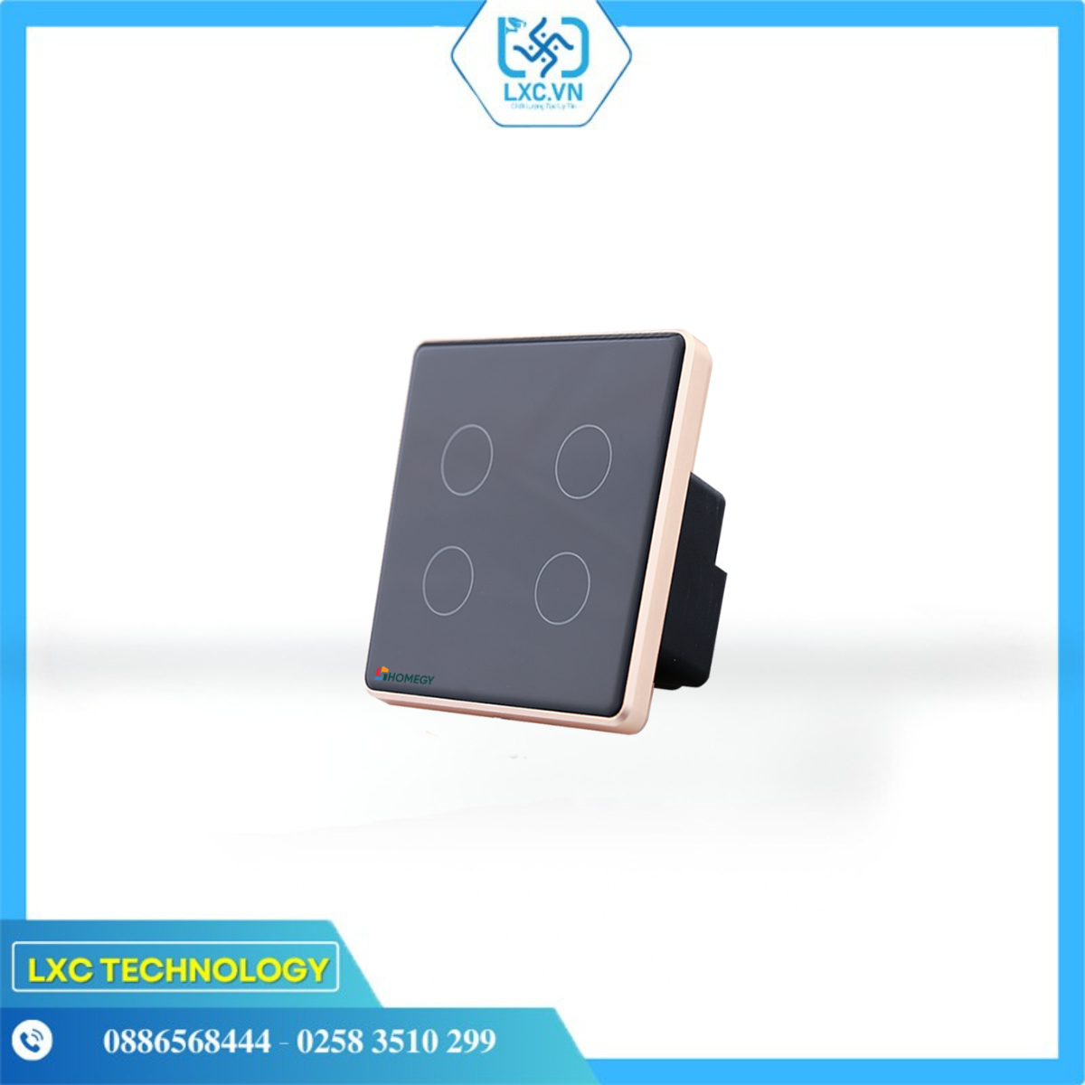 Công Tắc Thông Minh Wifi Kính Phẳng